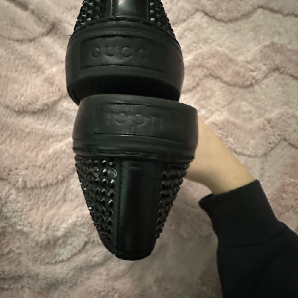 Gucci 370506 Crystal Slip On Size 39 - Picture 8 of 12